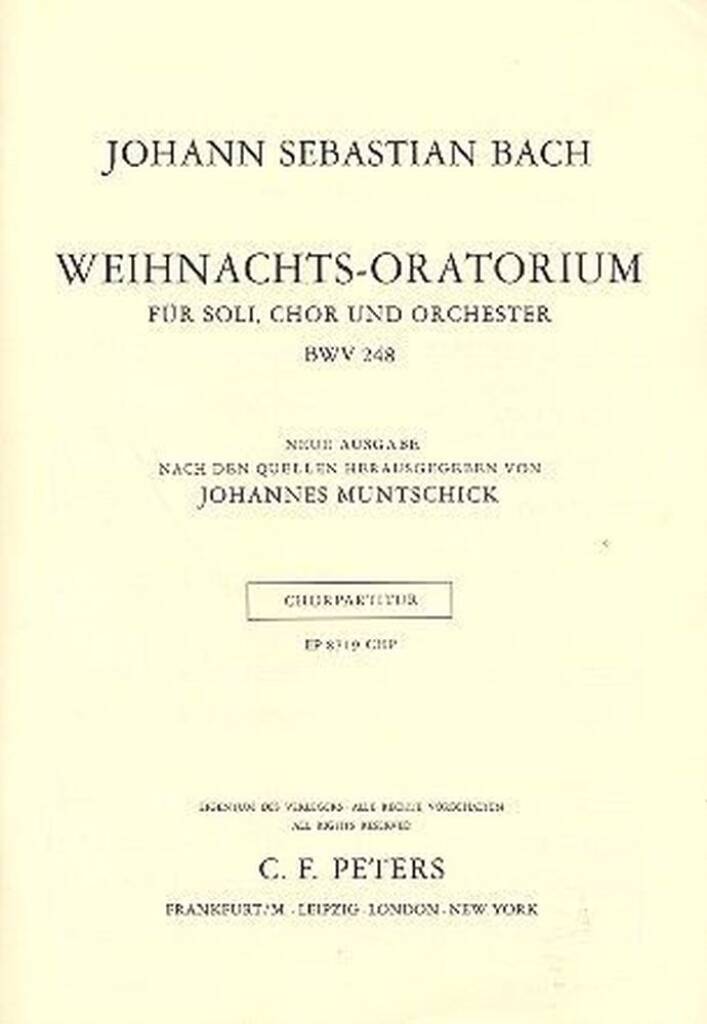 Weihnachts-Oratorium Bwv 248